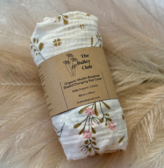 Bassinet Sheet/Changing Pad Cover