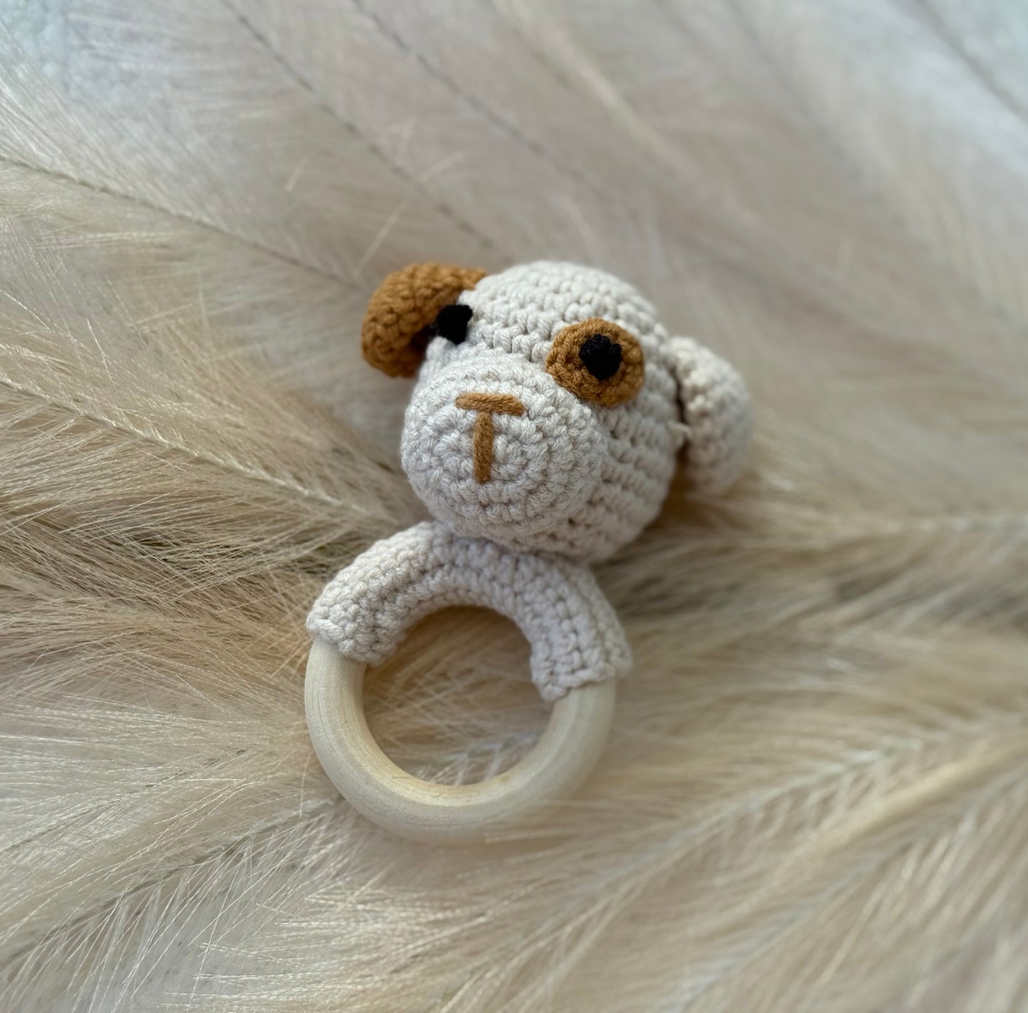 Crocheted Animal Rattle