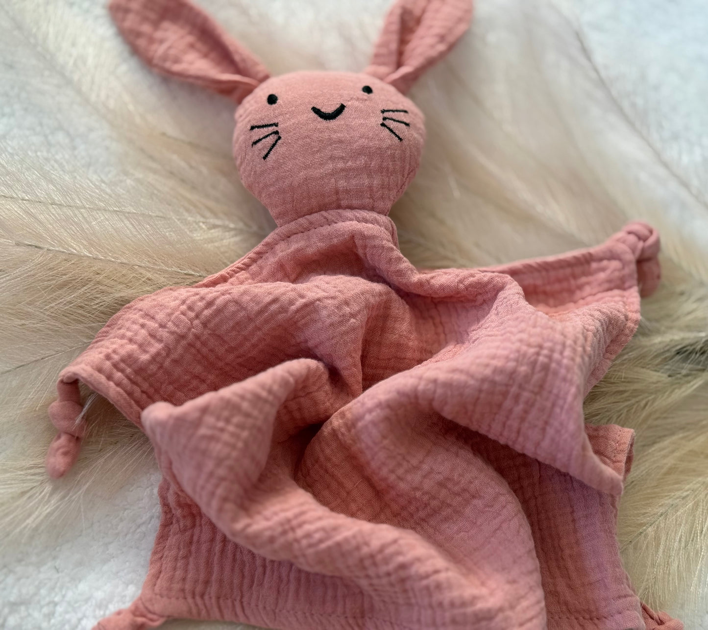 Bunny Comforter | Dusky Rose