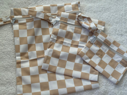 Wet Bag Set | Checker