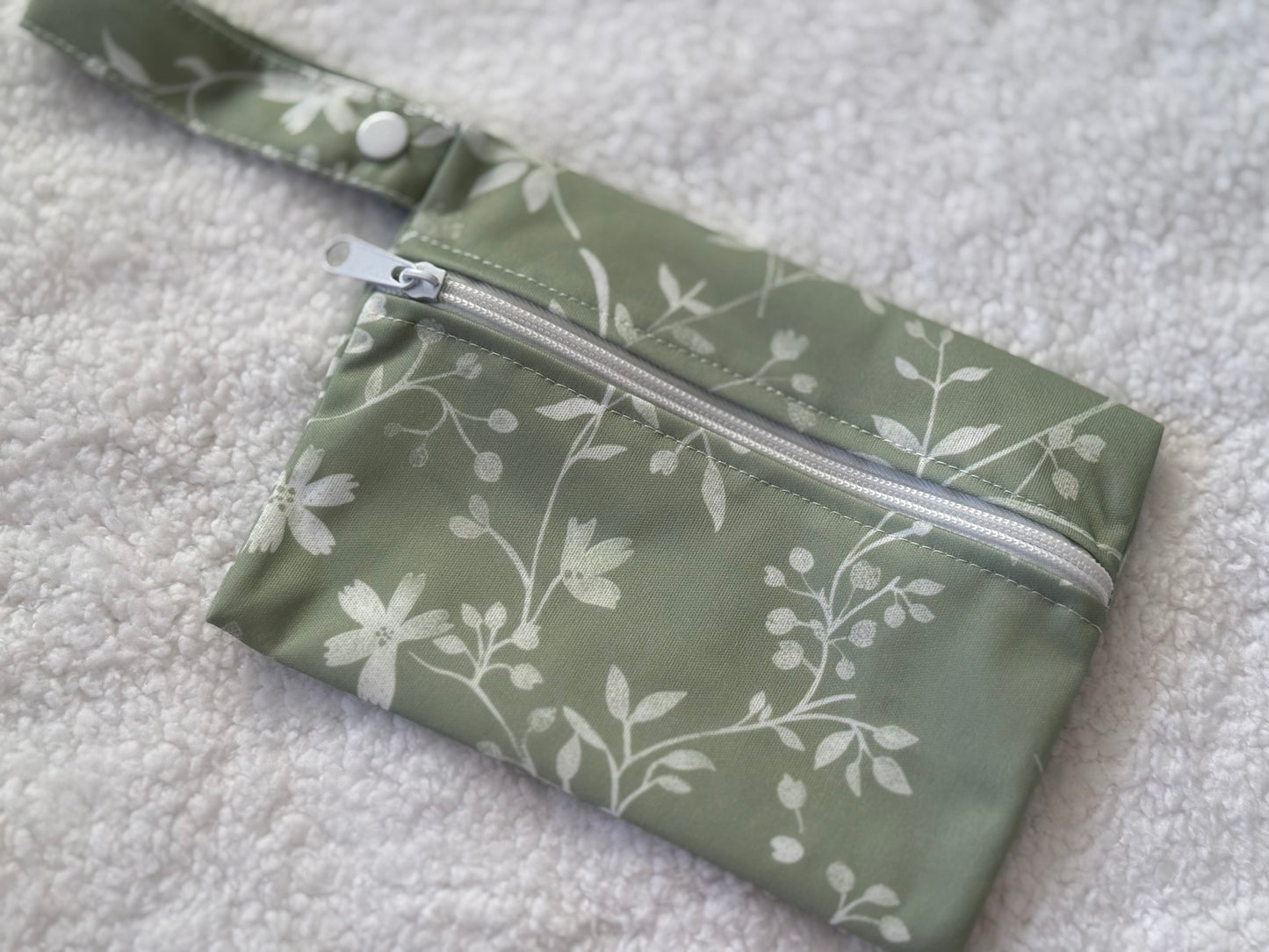 Wet Bag Set | Green Floral