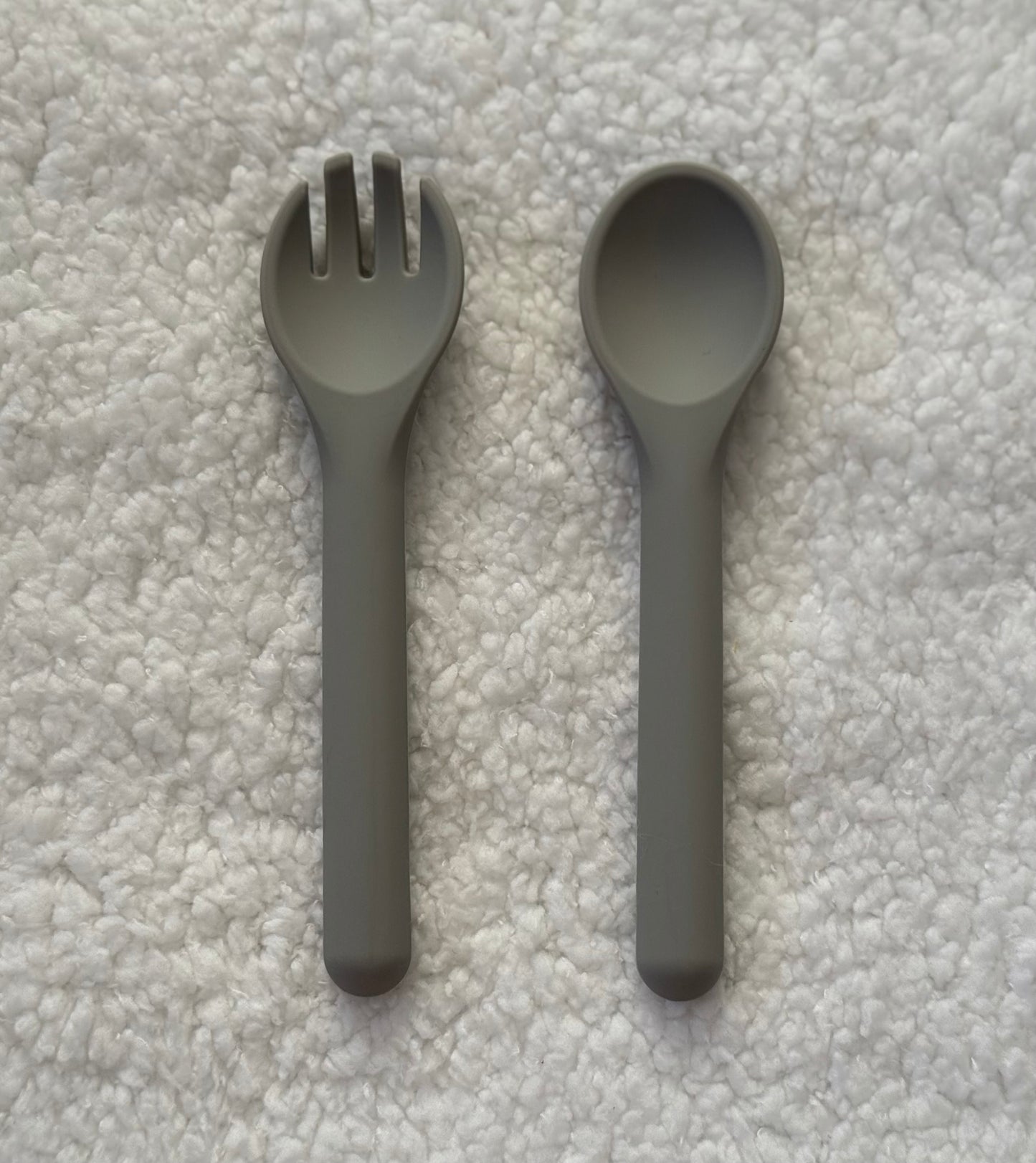 Silicone Fork & Spoon Set