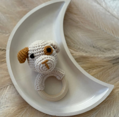 Crocheted Animal Rattle