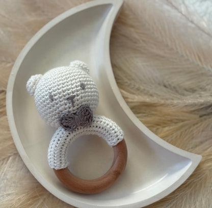 Crocheted Animal Rattle