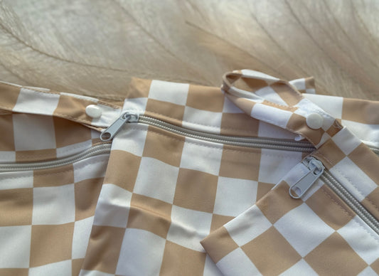Wet Bag Set | Checker