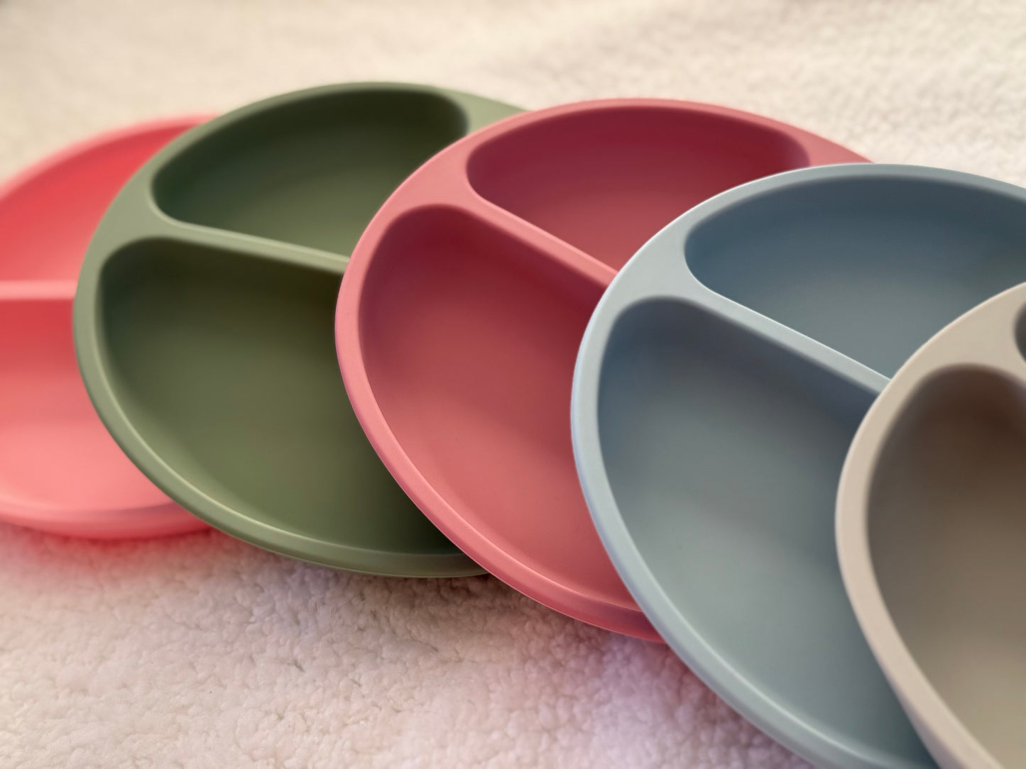 Silicone Divided Suction Plate
