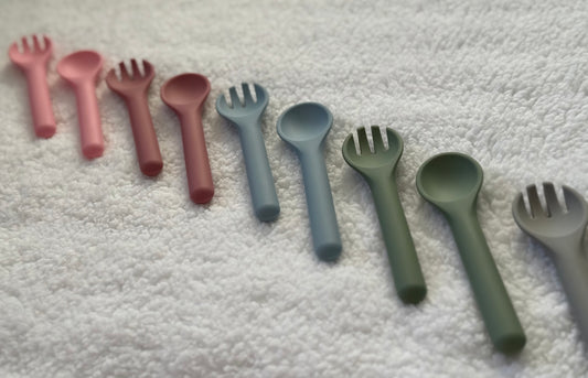 Silicone Fork & Spoon Set