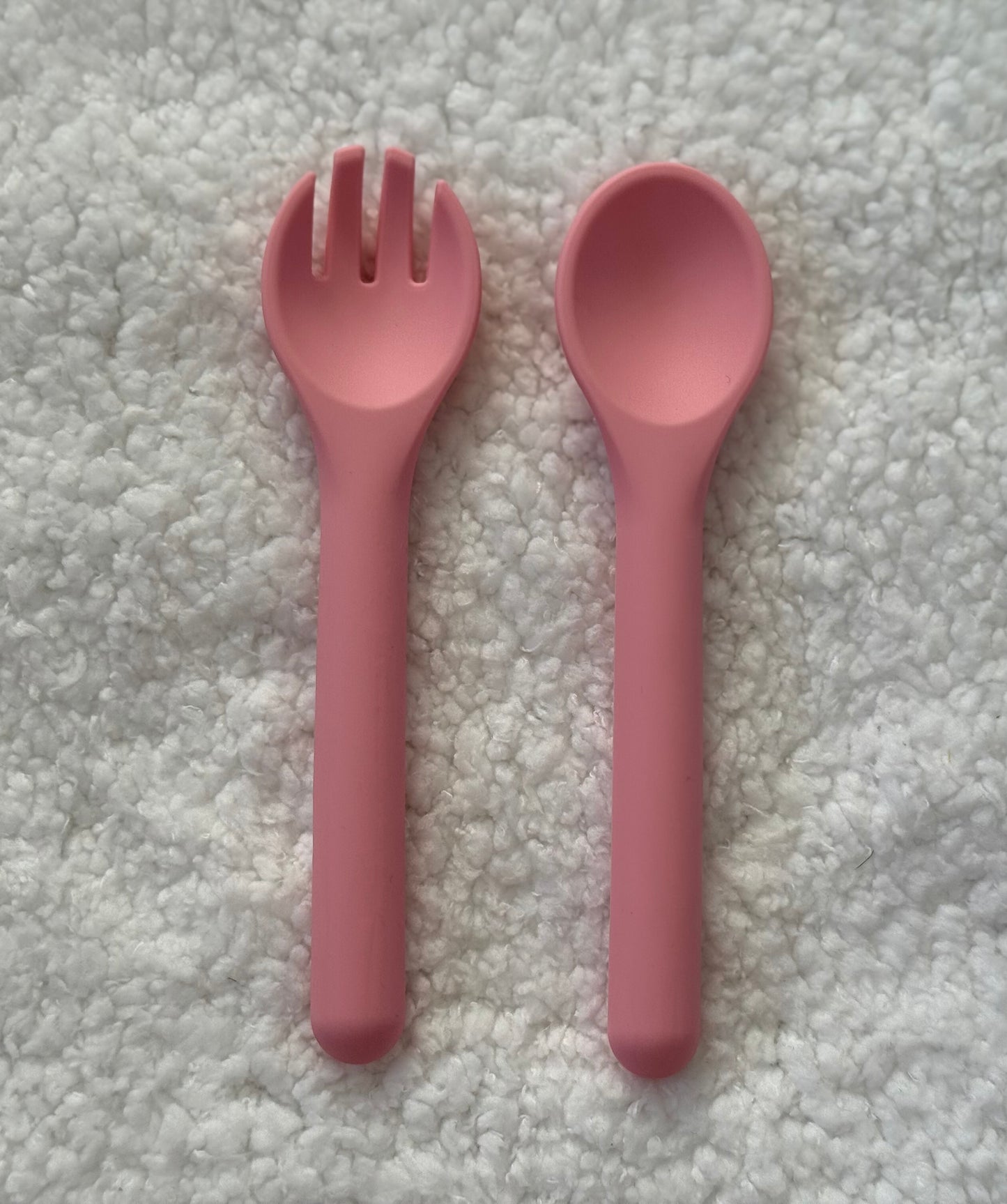 Silicone Fork & Spoon Set