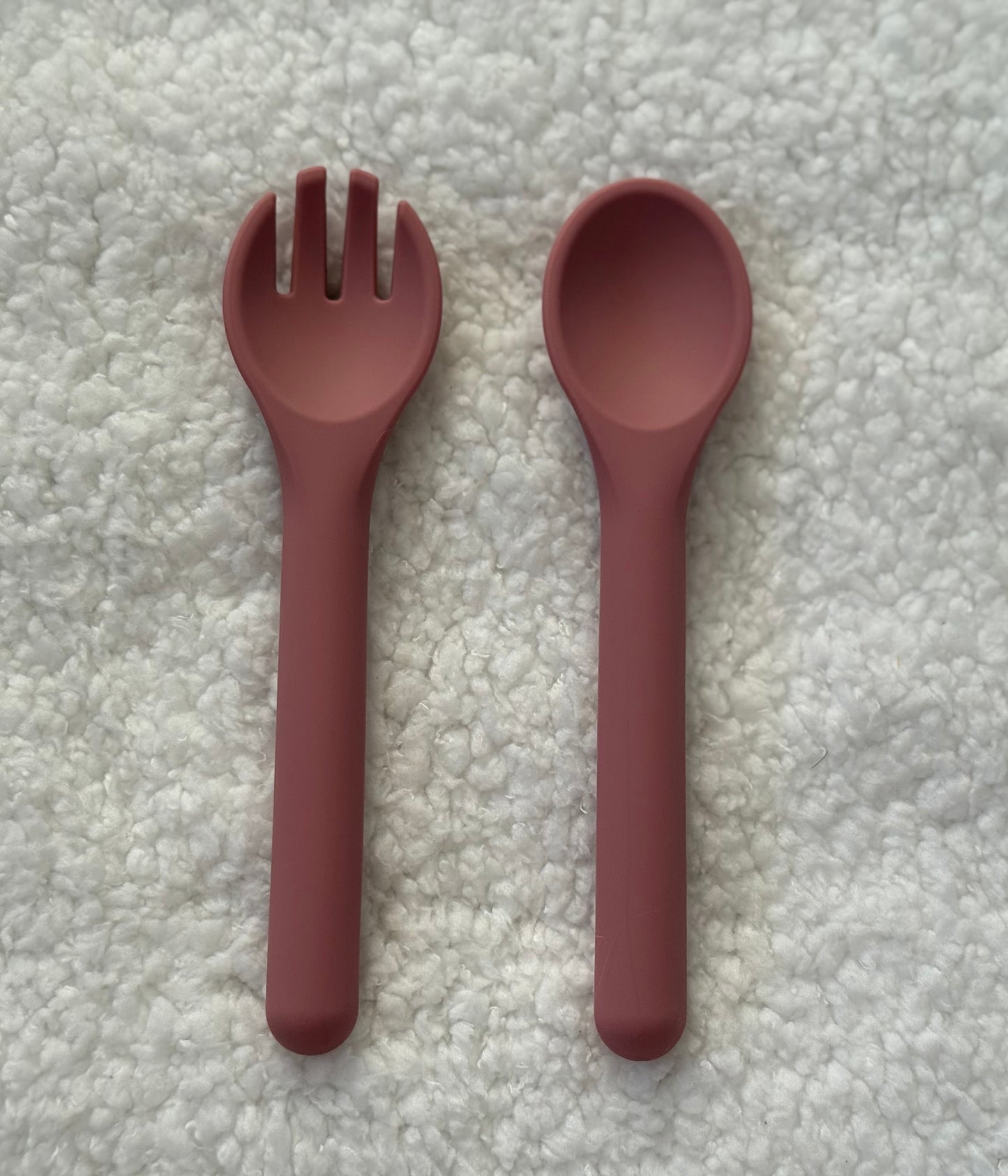 Silicone Fork & Spoon Set