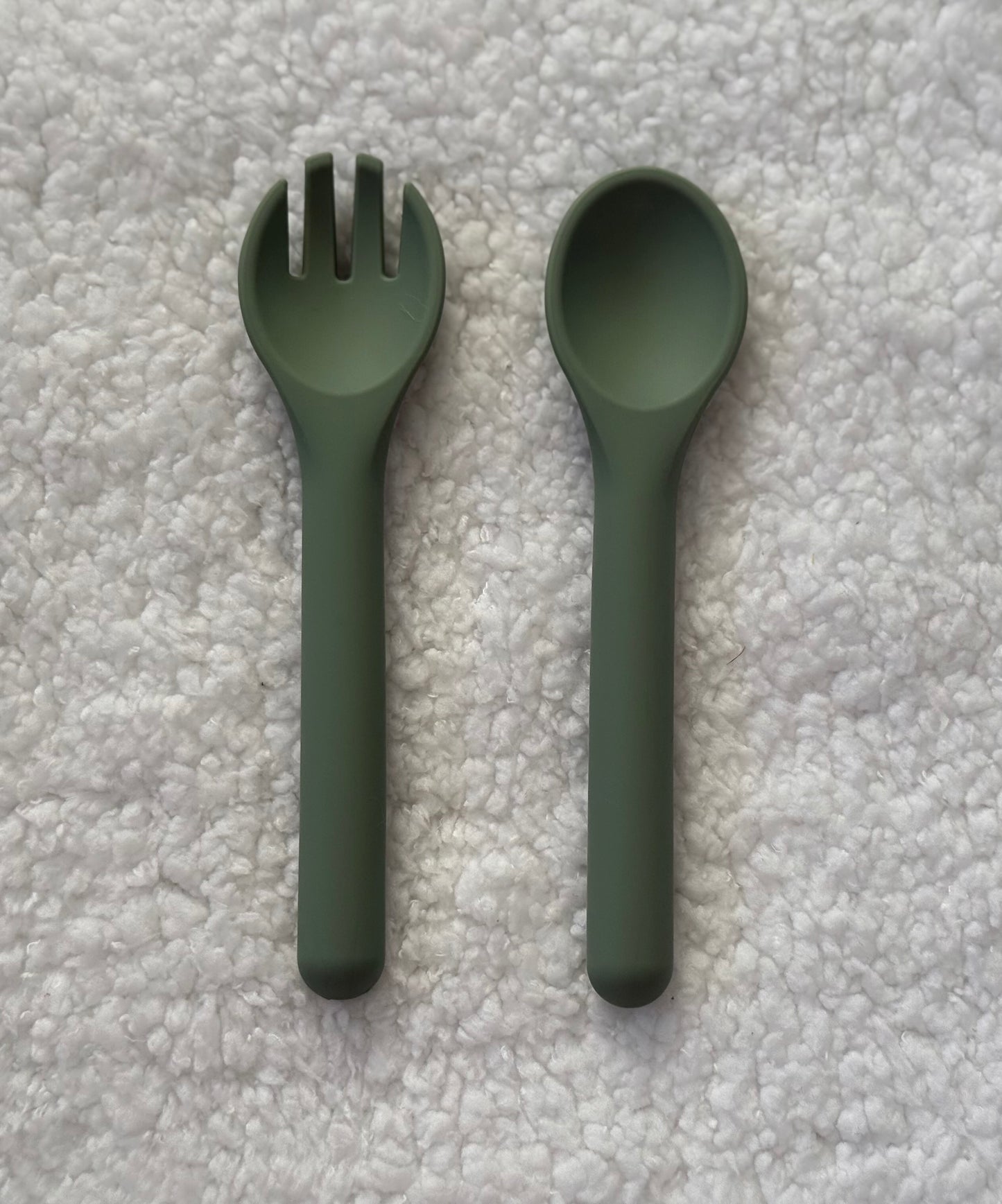Silicone Fork & Spoon Set