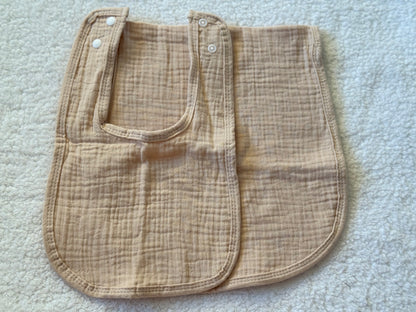 Baby Bib & Burp Cloth Set