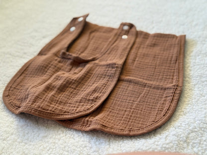 Baby Bib & Burp Cloth Set